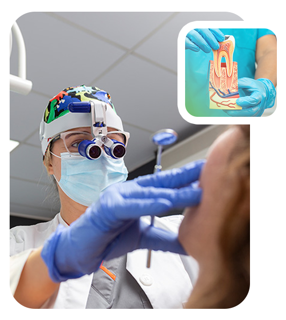 Root canal treatment in Masset